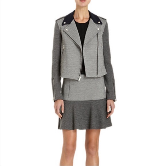 Theory Adashi K Moto Wool Blend Jacket M - Picture 9 of 9